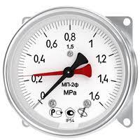 Двухстрелочный манометр МП-2-100x16x1.6