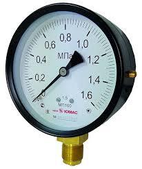 Однострелочный манометр МП-100x1 Ох 1.6